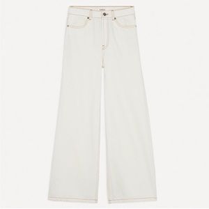ba&sh CSOUL Wide Leg Organic Cotton Jeans